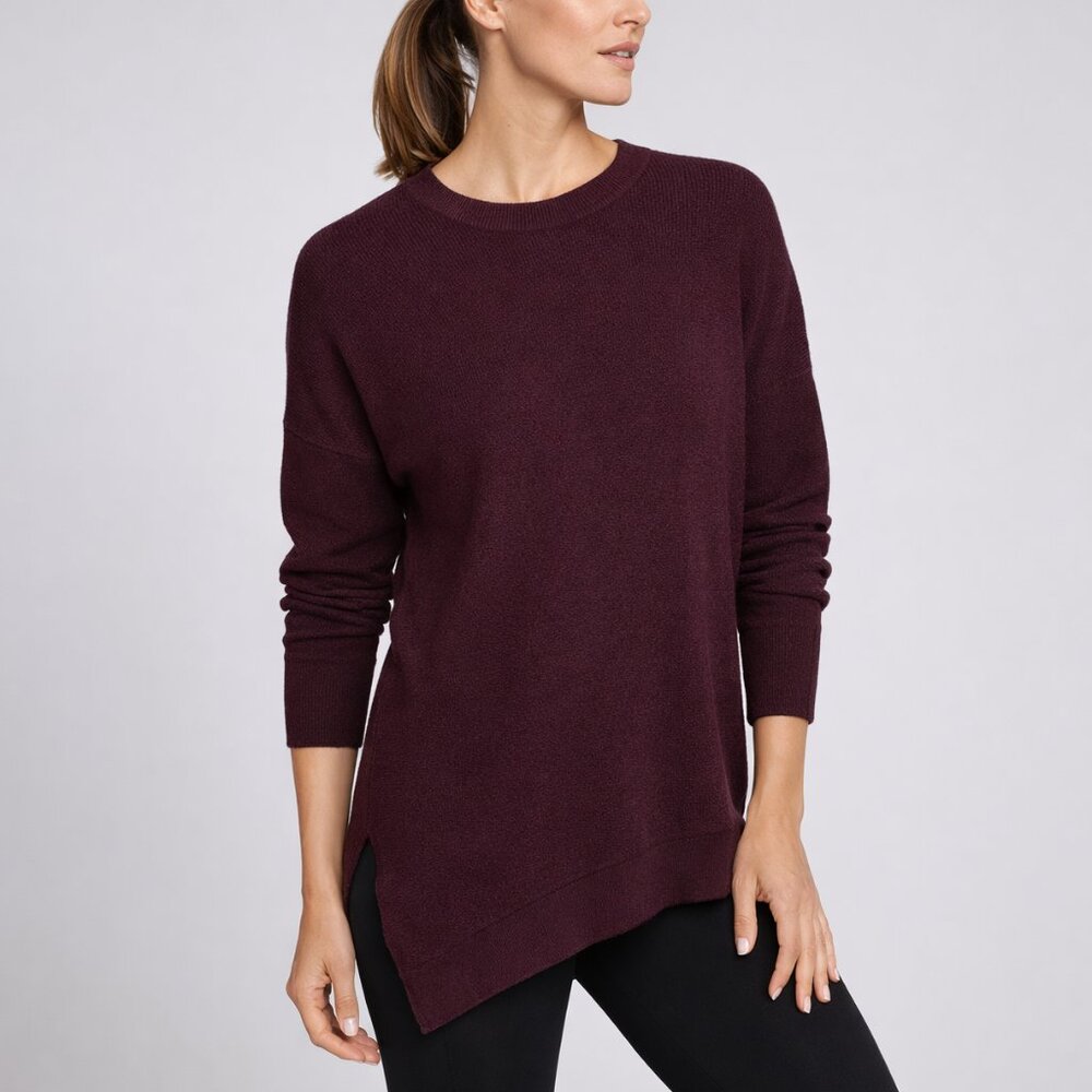 Athleta Rest Day Sweater Purple Medium